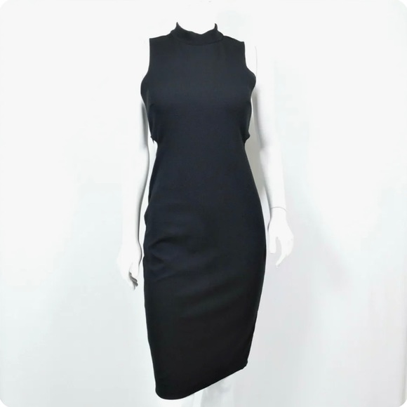 Brand New With Tags, Olivia Matthews Black Cut Out Dress - Picture 5 of 5
